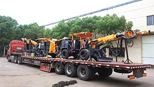 Kaishan Industries Production Of The Full-hydraulic Series Of Drilling Rigs To Configure High-end Sales To The World